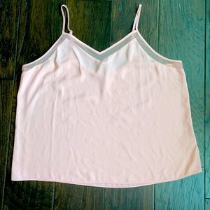 Nine West pink tank top.